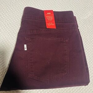 NWT Levi's Maroon Pull on Pants**send us an offer**